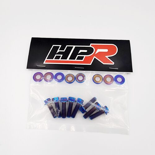 HPR Titanium Burnt 10MM Bolt and Washer Kit 8Pc